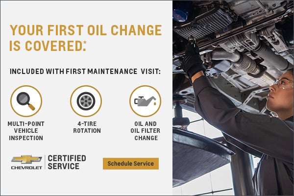 YOUR FIRST MAINTENANCE VISIT IS COVERED.*